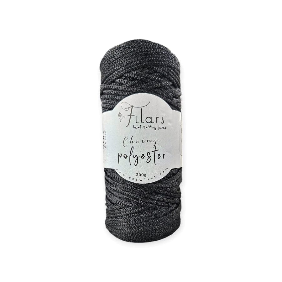 MHC Wool Black Chainy Polyester 200g
