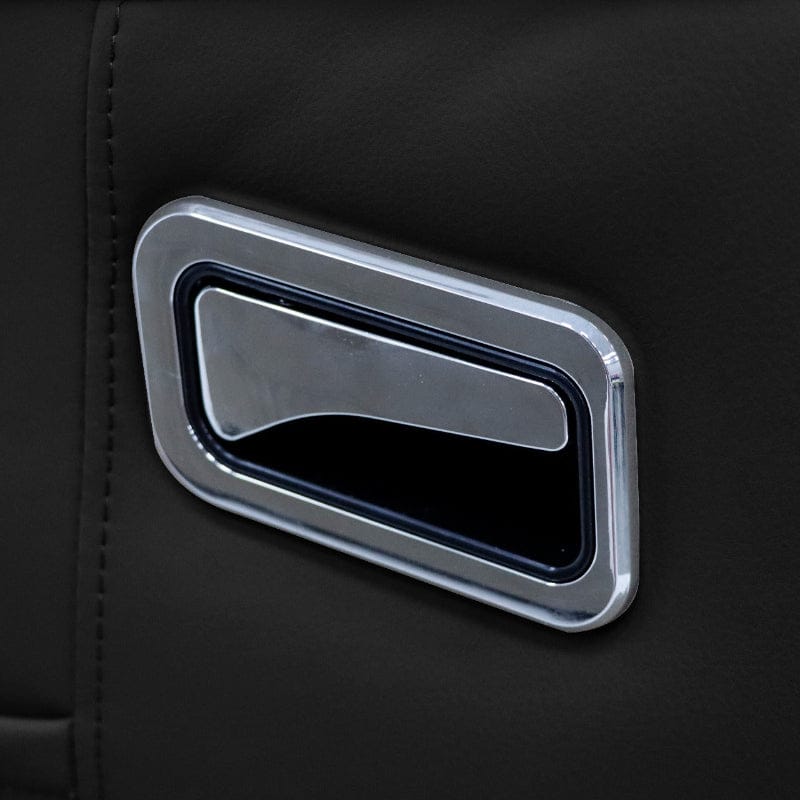 MHC World 3 Piece Lounge Suites Fiona 3 Action Black Lounge Suite 3pc