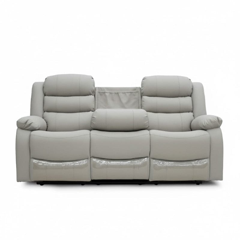 MHC World 3 Piece Lounge Suites Fiona 3 Action Lt.Grey Lounge Suite 3pc