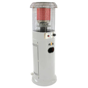 MHC World Alva Grey 1.5M High Short Stand Patio Gas Heater GHP31