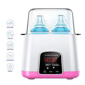 MHC World Babies & Kids Baby Bottle Warmer & Sterilizer Pink 930 (7480667766873)