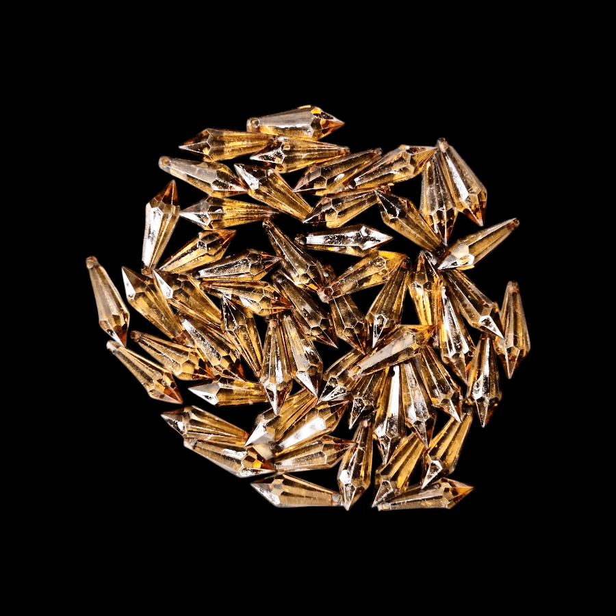 MHC WORLD Beads Brown Acrylic Beads AB-B