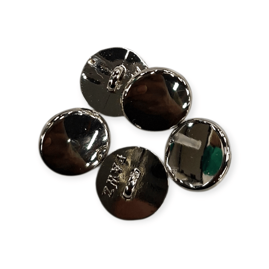 MHC WORLD Blazer Buttons 16mm Silver Blazer Buttons 16mm
