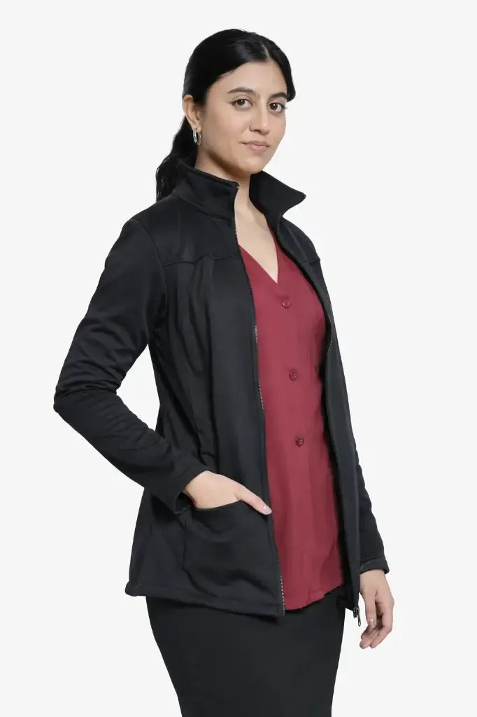 Bobsons Womens Inspire Softshell Jacket-Black JK0073SFSHL