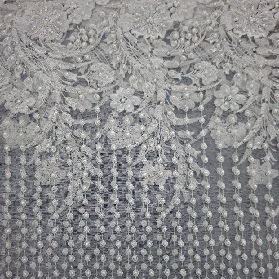 MHC WORLD Bridal Fabric White Bridal Fabric