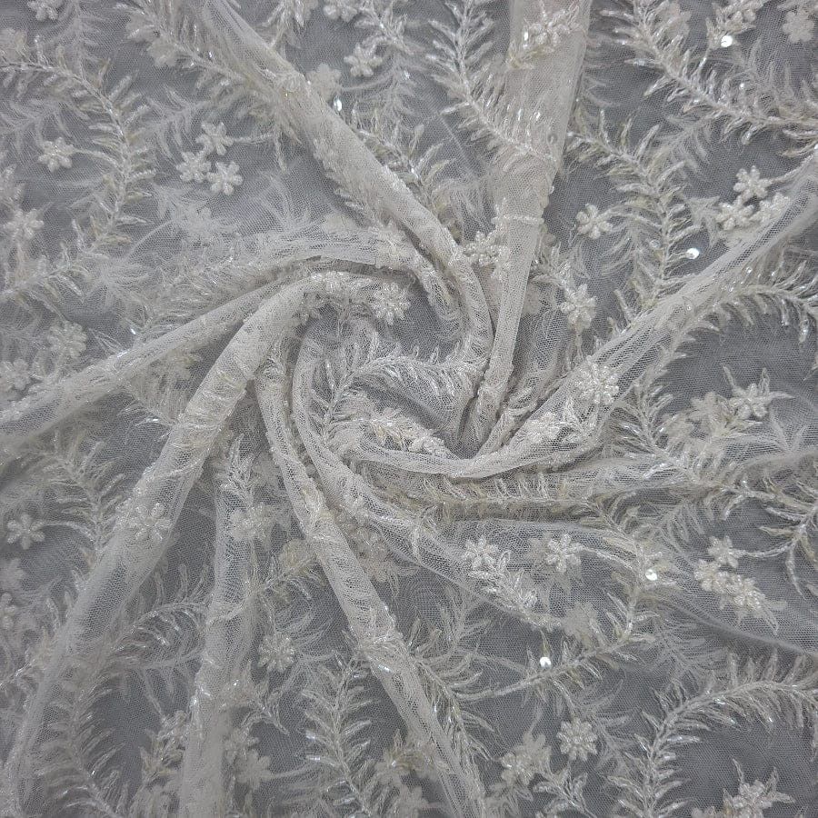 MHC WORLD Bridal Lace Fabric Embroided Lace Bridal Lace Fabric