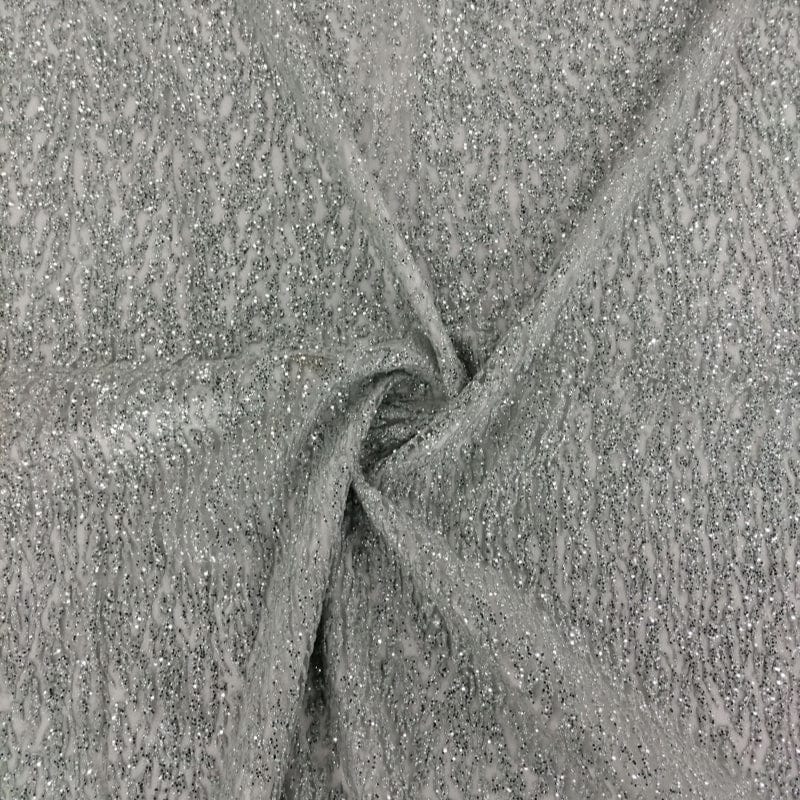 MHC WORLD Bridal Lace Frost Bridal Lace Fabric 140cm