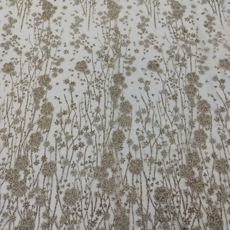 MHC WORLD Bridal Lace Mink Bridal Lace Eveningwear Fabric 140cm