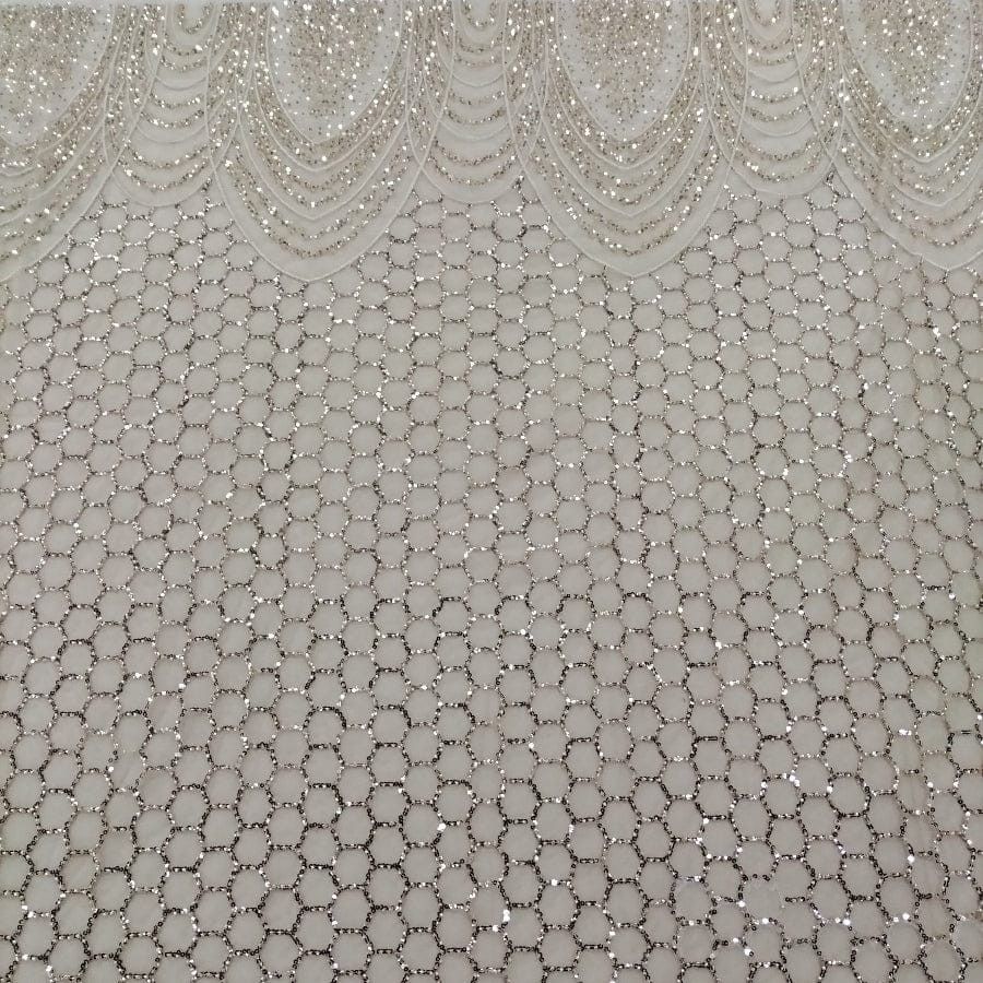 MHC WORLD Bridal Lace Rose Gold Bridal Lace Fabric 150cm