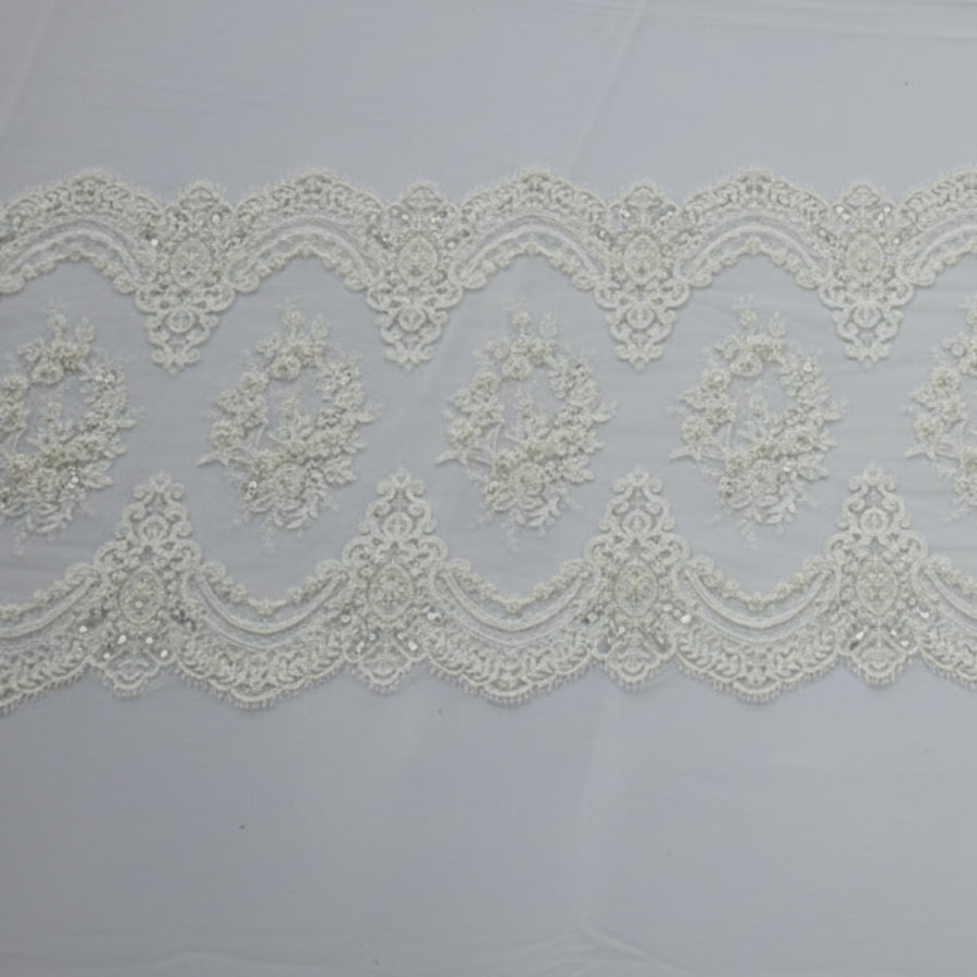 MHC WORLD Bridal Lace Trimming L1551 Bridal Lace Trimming