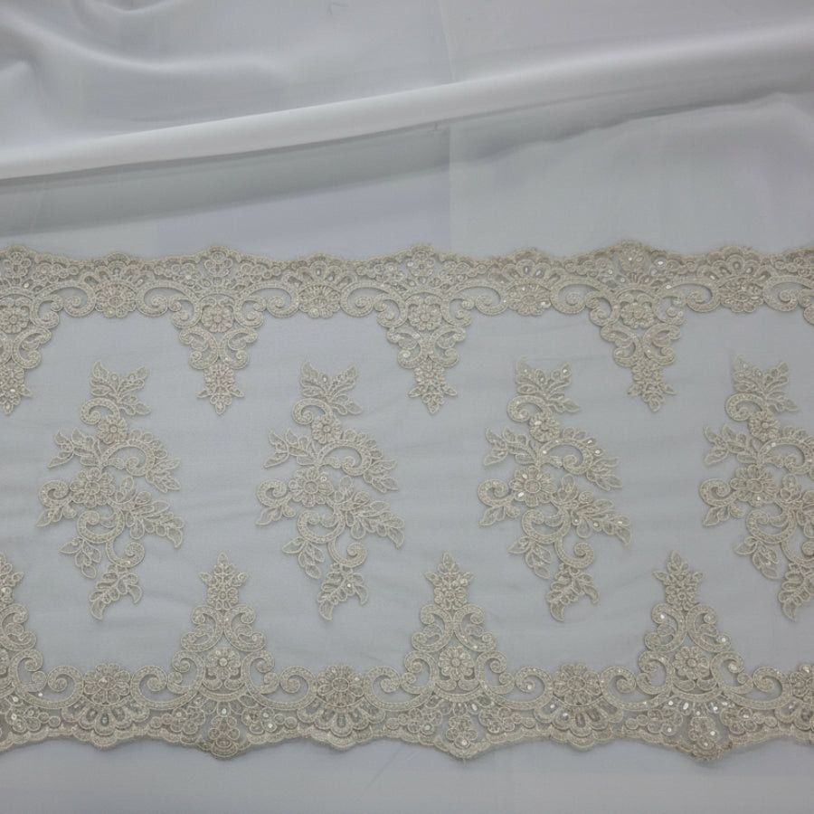 MHC WORLD Bridal Lace Trimming L2414 Bridal Lace Trimming