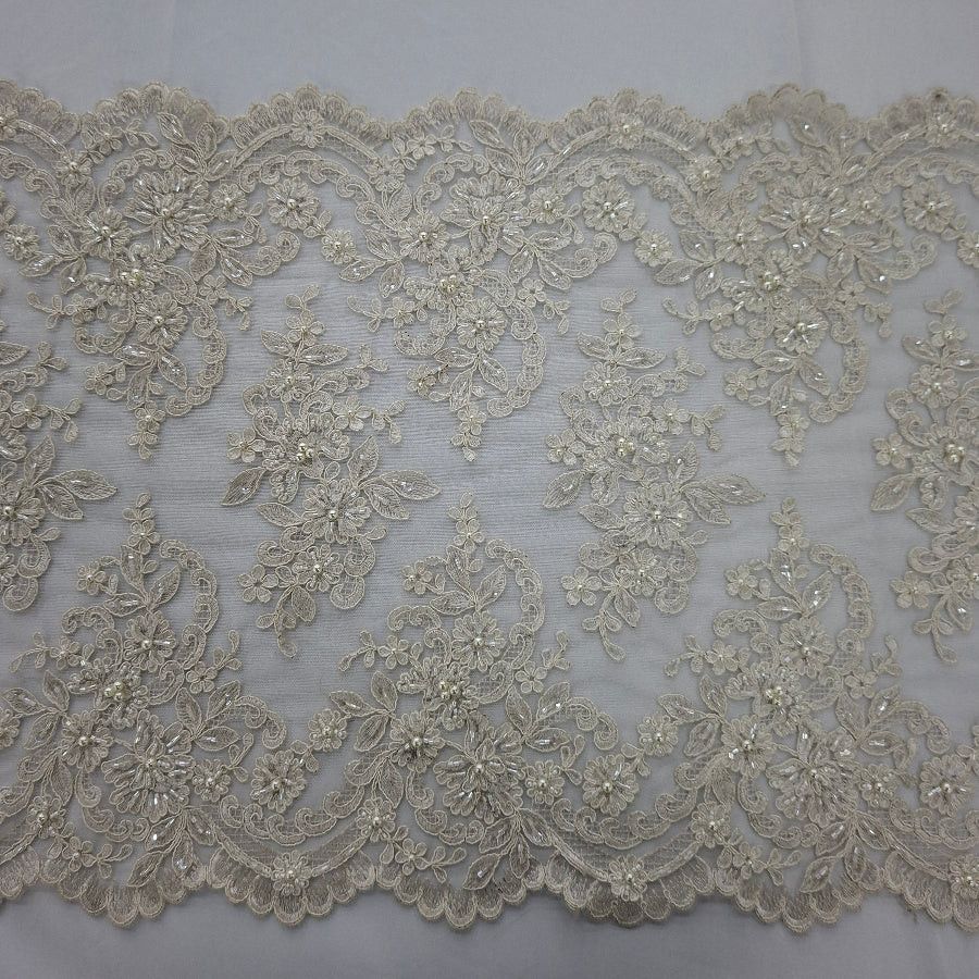 MHC WORLD Bridal Lace Trimming L3008 Bridal Lace Trimming
