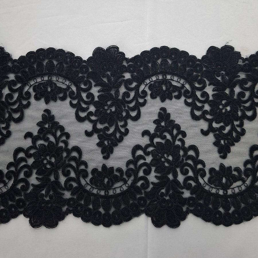 MHC WORLD Bridal Trim Black Bridal Trim