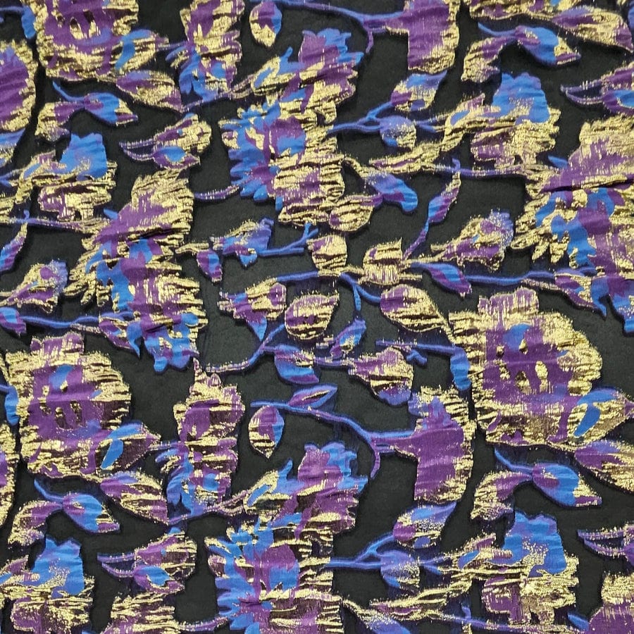 MHC WORLD BROCADE Grape Brocade Fabric 150cm