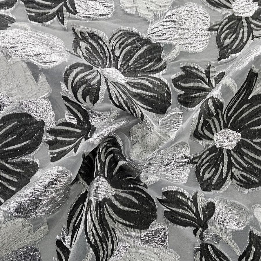 MHC WORLD BROCADE Silver Brocade 150 cm