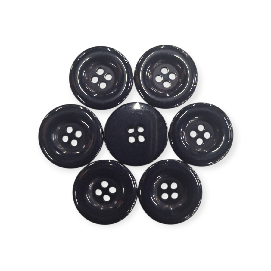 MHC WORLD Buttons 4 Holes 2.5cm / Navy Buttons 4 Holes