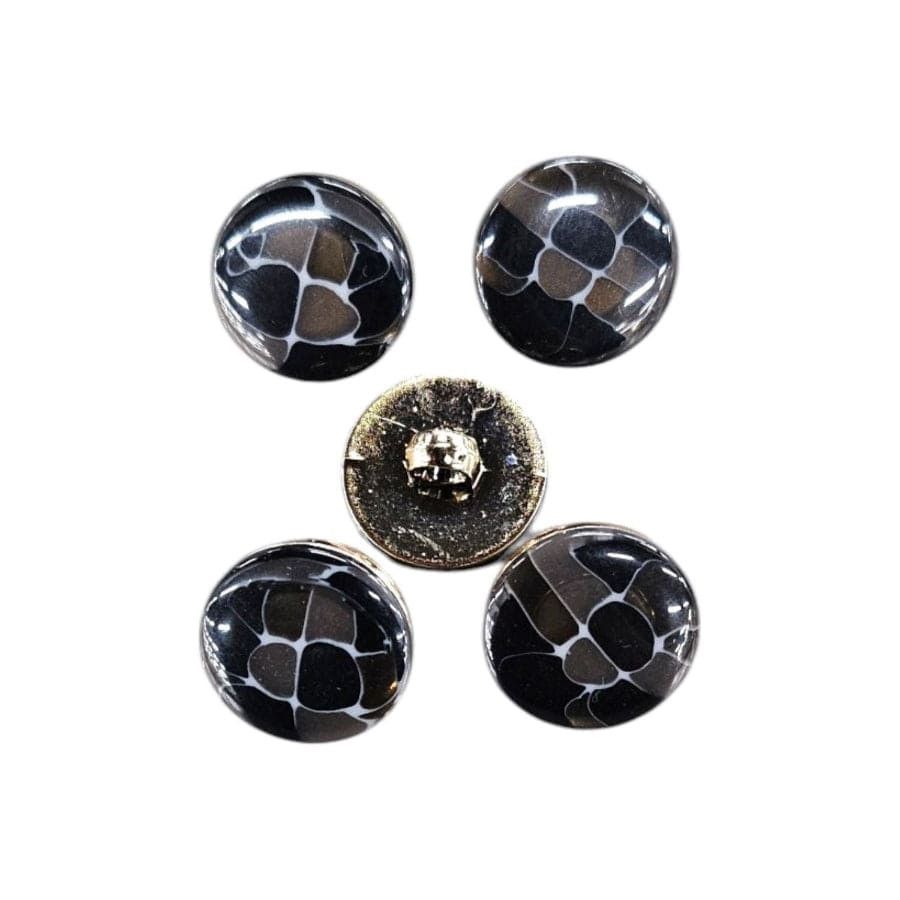 MHC WORLD Buttons 44246-28 Black Button 28"