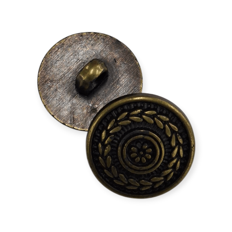 MHC WORLD Buttons Copper Blazer Button 22.5mm 35"