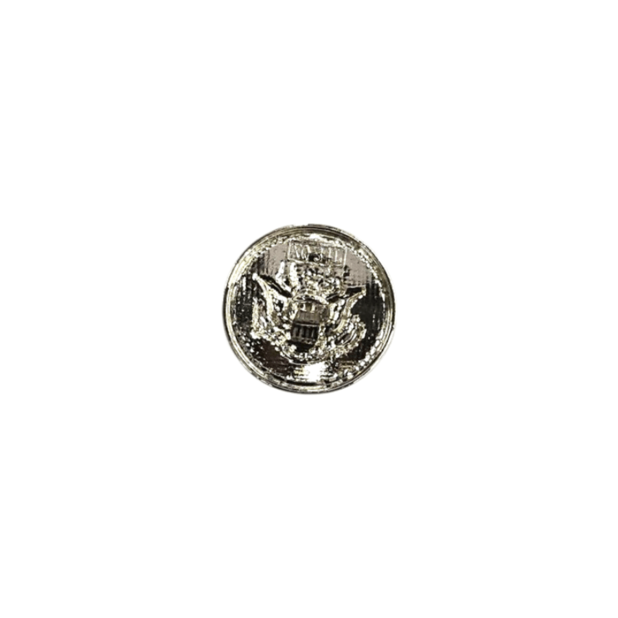 MHC WORLD Buttons Fancy Button Silver