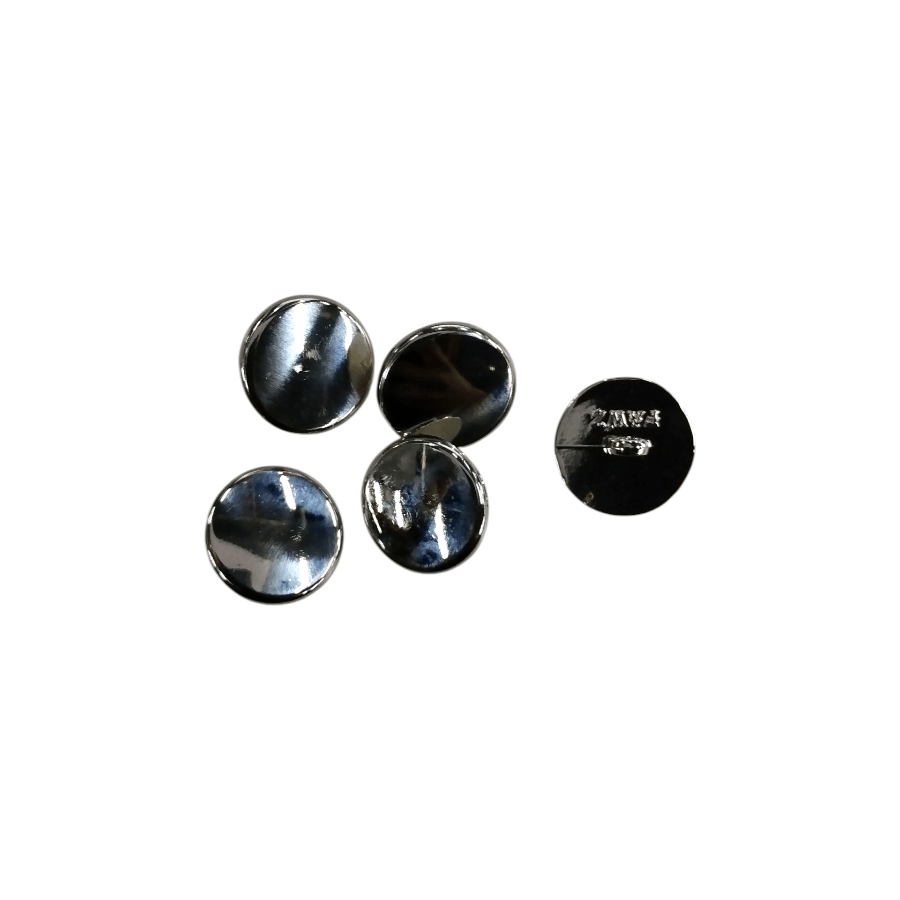 MHC WORLD Buttons Metal Silver Button