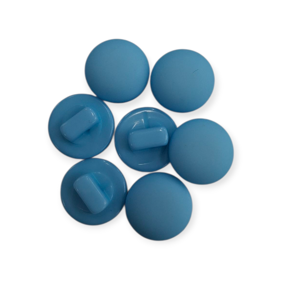 MHC WORLD Buttons Skyblue Fabric Look Button 20"