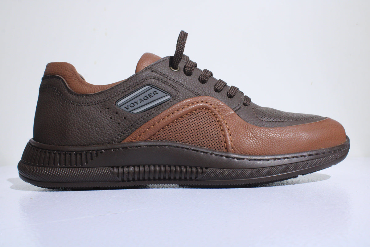 MHC World Casual Shoes Turkish Casual Leather Shoes Brown