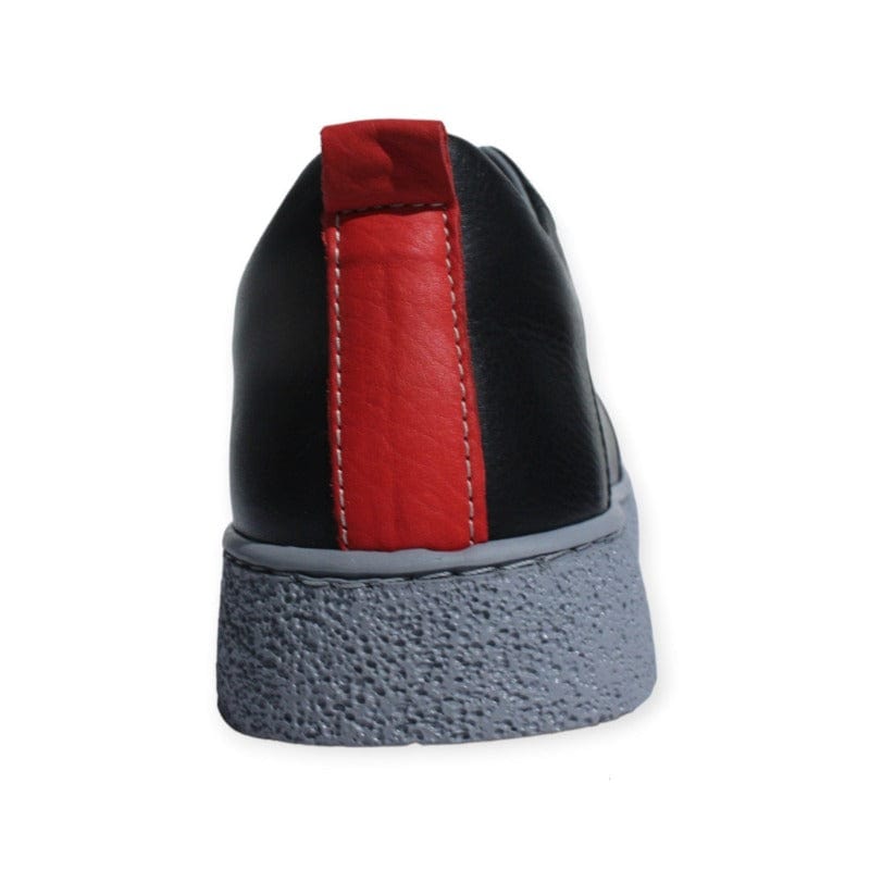 MHC World Casual Shoes Turkish Casual Leather Sneakers Black (7496682274905)