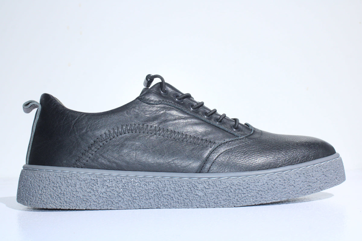 MHC World Turkish Leather Casual Shoes Black (7492153999449)