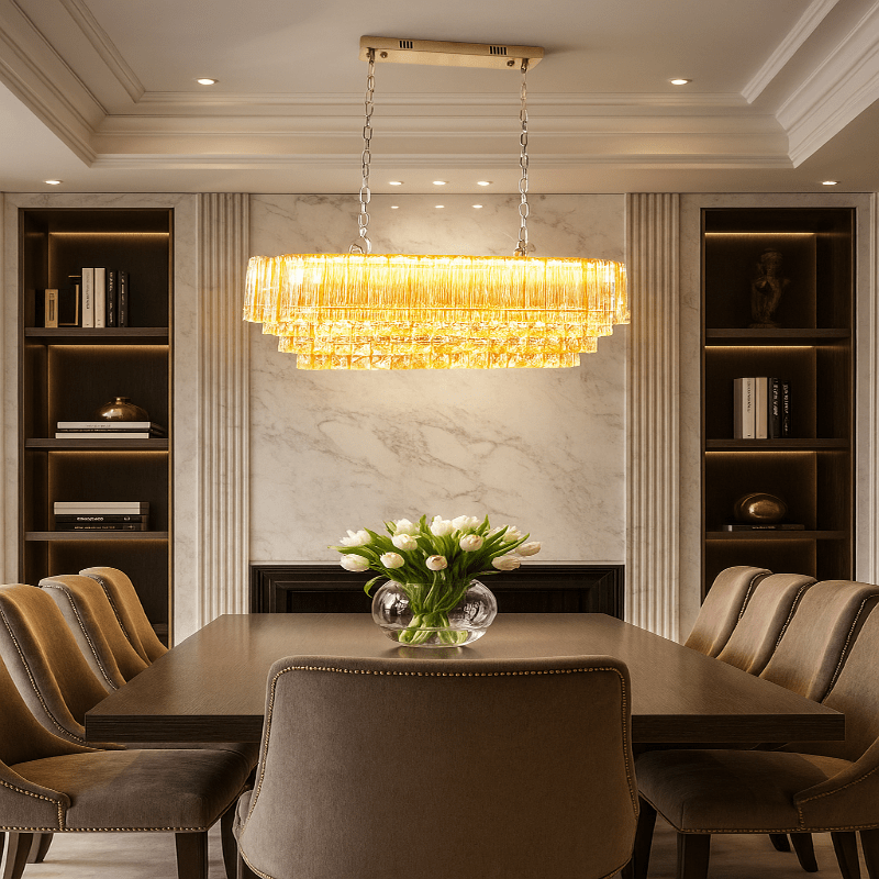 MHC World CHANDELIER LED Chandelier A6068/700x260 W+WW/07714