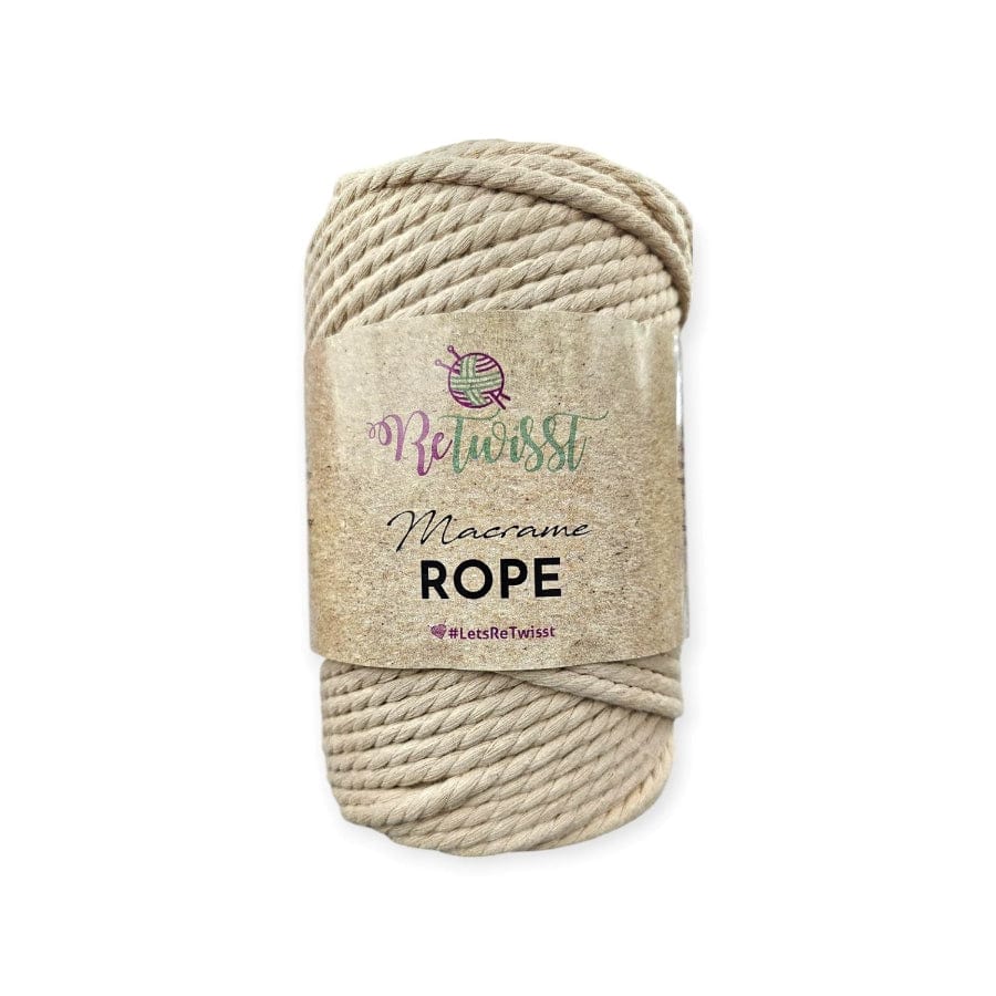 MHC WORLD Cord Beige Macrame Rope 5mm 500g