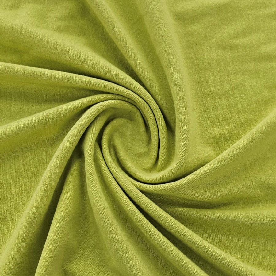 MHC WORLD COTTON LYCRA Lime Cotton Lycra 150cm