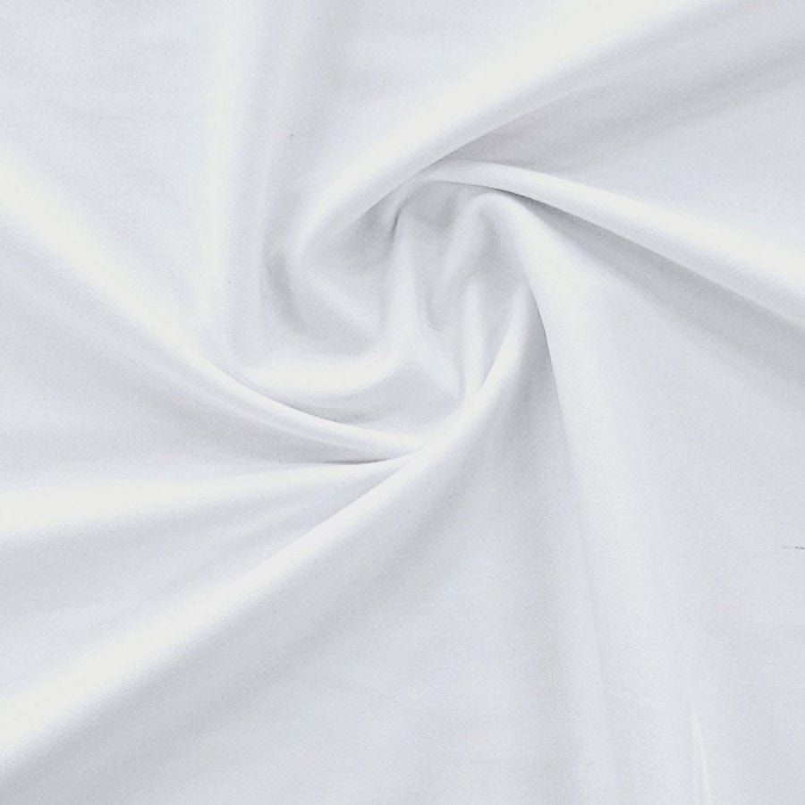 MHC WORLD COTTON White Stretch Cotton Sateen  150cm