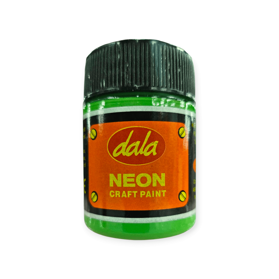 MHC World Craft Paint Green Dala Neon Craft Paint 50ml