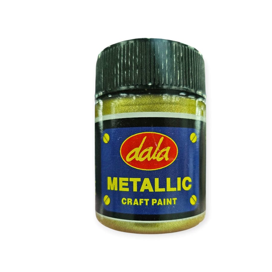 MHC WORLD Craft Paint Pale Gold Dala Metallic Craft Paint 50ml