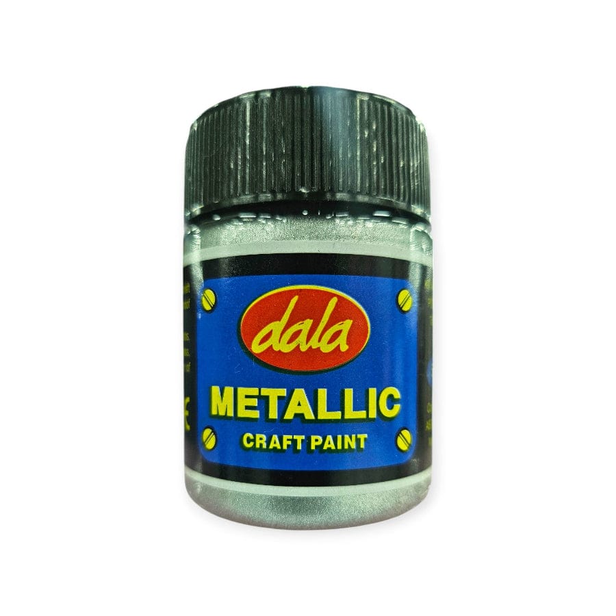 MHC WORLD Craft Paint Silver Dala Metallic Craft Paint 50ml