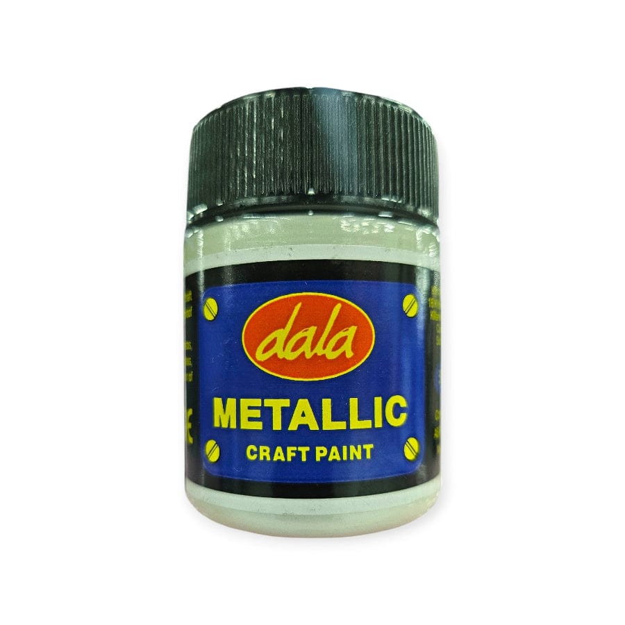 MHC WORLD Craft Paint White Dala Metallic Craft Paint 50ml