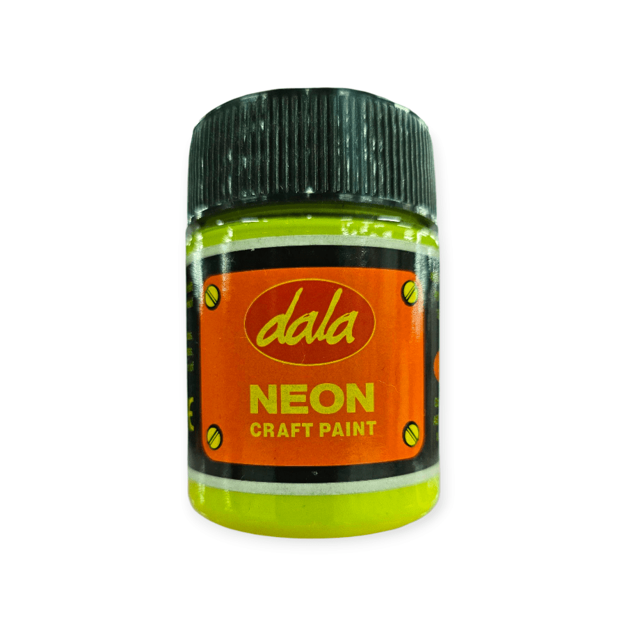 MHC World Craft Paint Yellow Dala Neon Craft Paint 50ml