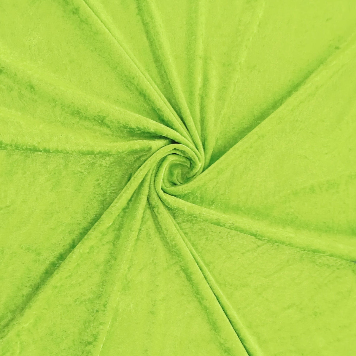 MHC WORLD Crushed Velour Lime Crushed Velour 150cm