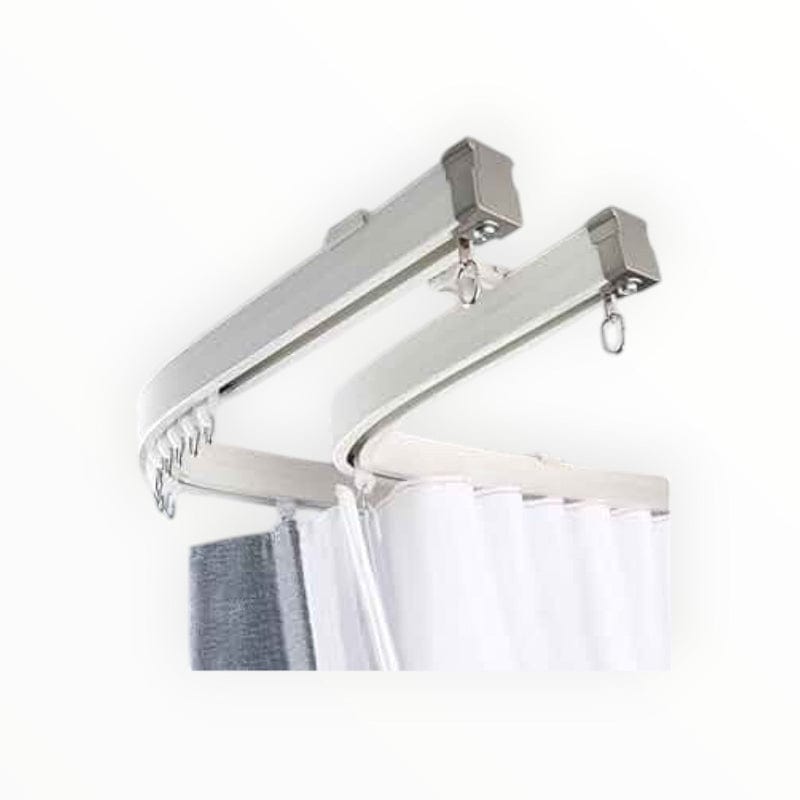 MHC World Curtain Accessories Bendable I Bracket Single Ceiling Fix Pack Of 2 (7896964825177)