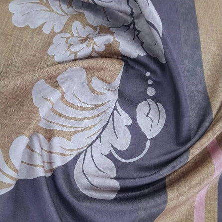 MHC WORLD Curtain Fabrics Brown Maison Special Clearance Madame De Pompadour Curtain Collection 140 cm (7897060835417)