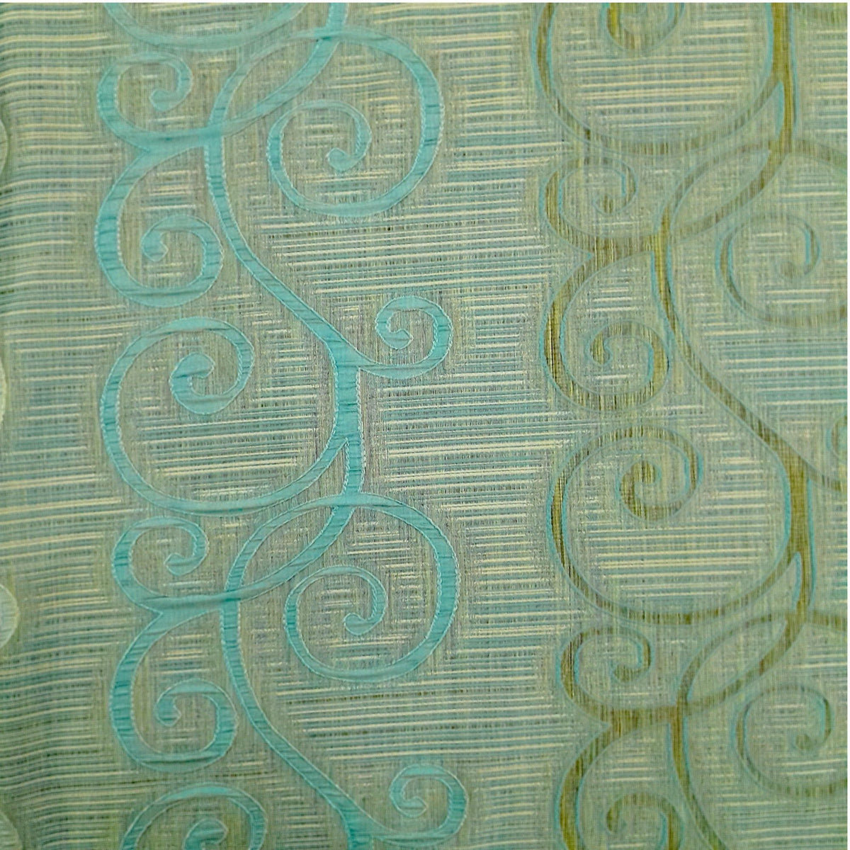 MHC WORLD Curtain Fabrics Cream Curtaining Fabric COL. 101 0D-0484 280 cm