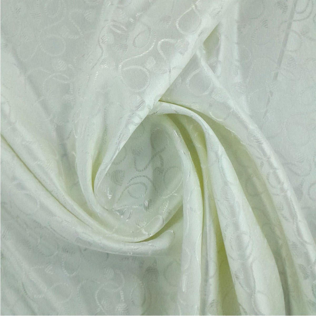 MHC WORLD Curtain Fabrics Jacq Curtaining Cream TFC12 280 cm