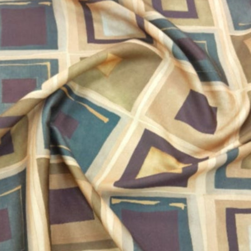 MHC WORLD Curtain Fabrics Maison Special Clearance Blocks Curtain 140 cm