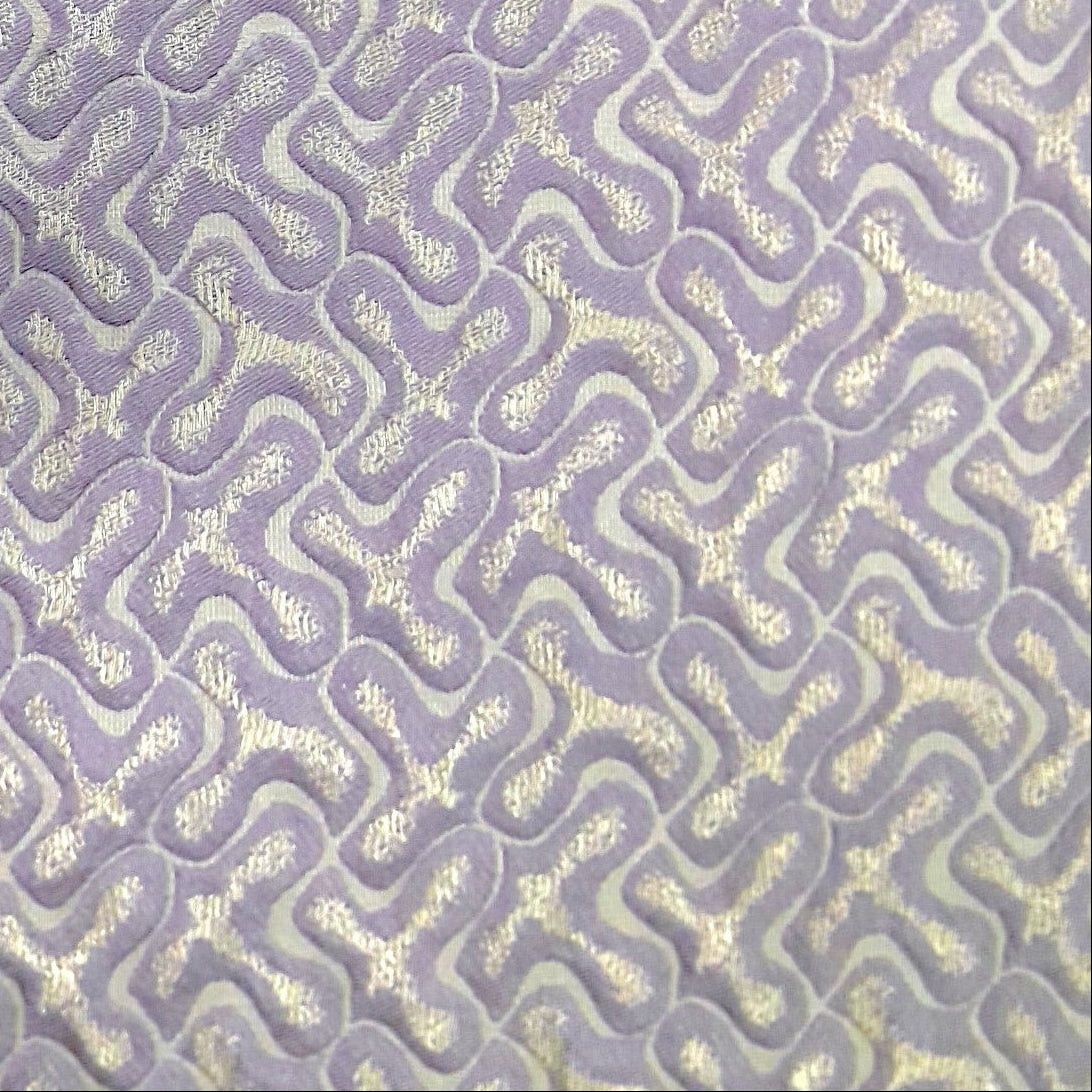 MHC WORLD Curtain Fabrics Purple Curtaining Fabric COL.210 280 cm