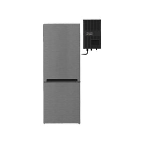 MHC World Defy 303l Satin Matallic Solar Off-Grid Fridge Freezer DAC631S2 (7539880624217)