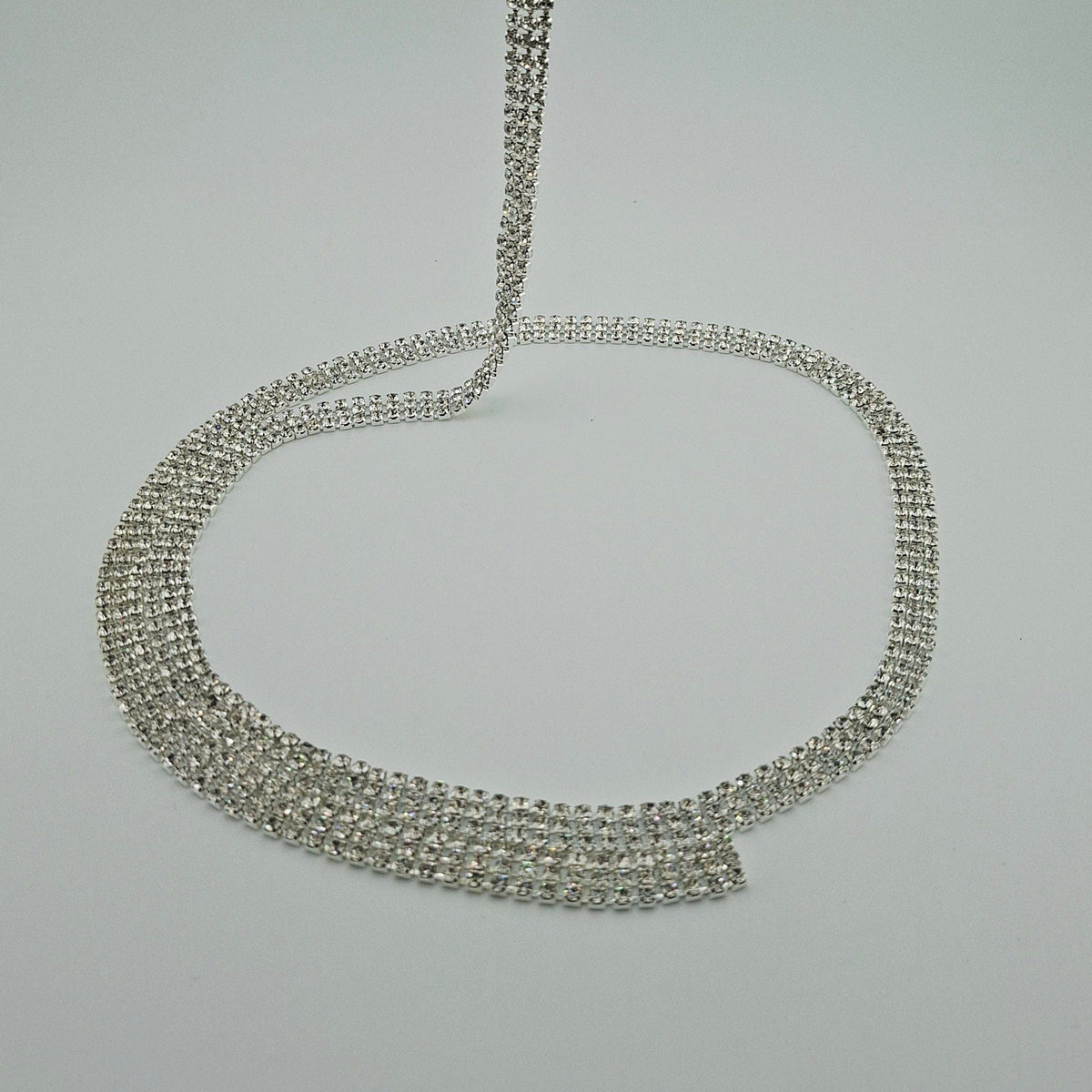 MHC WORLD Diamante Trim SS12D-3Line Clear Diamante Trim SS12D-3Line