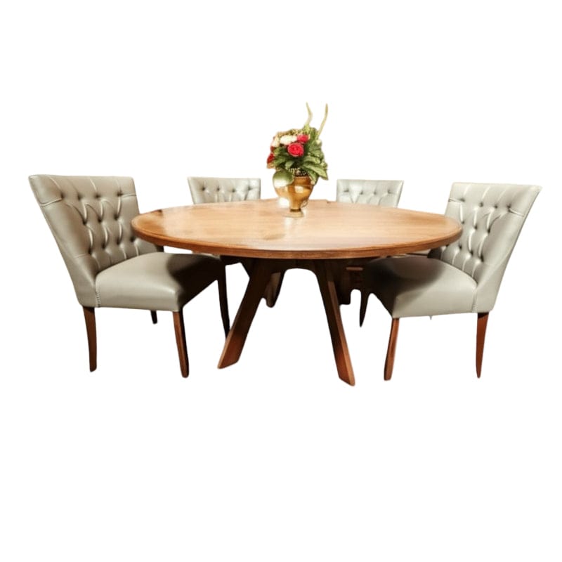 MHC World Dining tables Nala Round Dining Set 7pc
