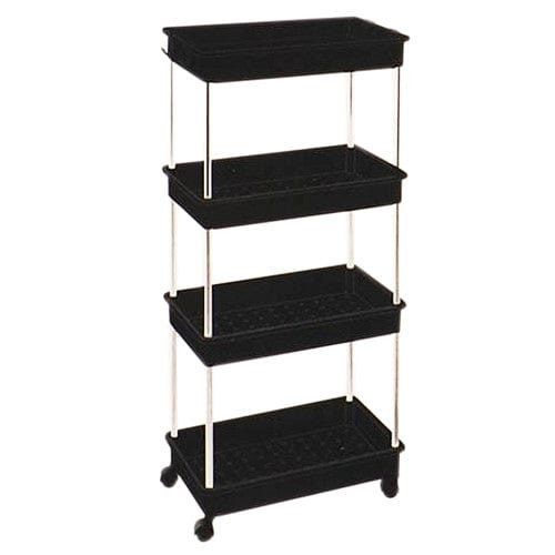 MHC World DISH Multi Purpose Rectangular Rack Organizer 42X24cm Black (7300780392537)