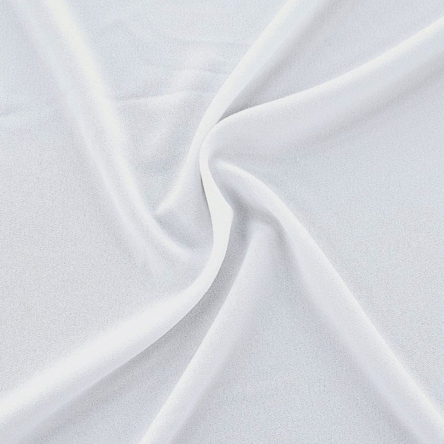 MHC WORLD DOUBLE MOSS CREPE White Double  Moss Crepe 150cm