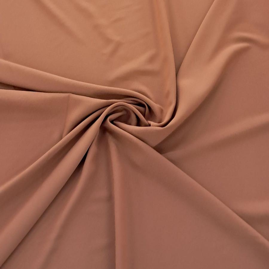 MHC World dress fabric Leather Brown Moroccan Satin Fabric 150cm (7216620666969)
